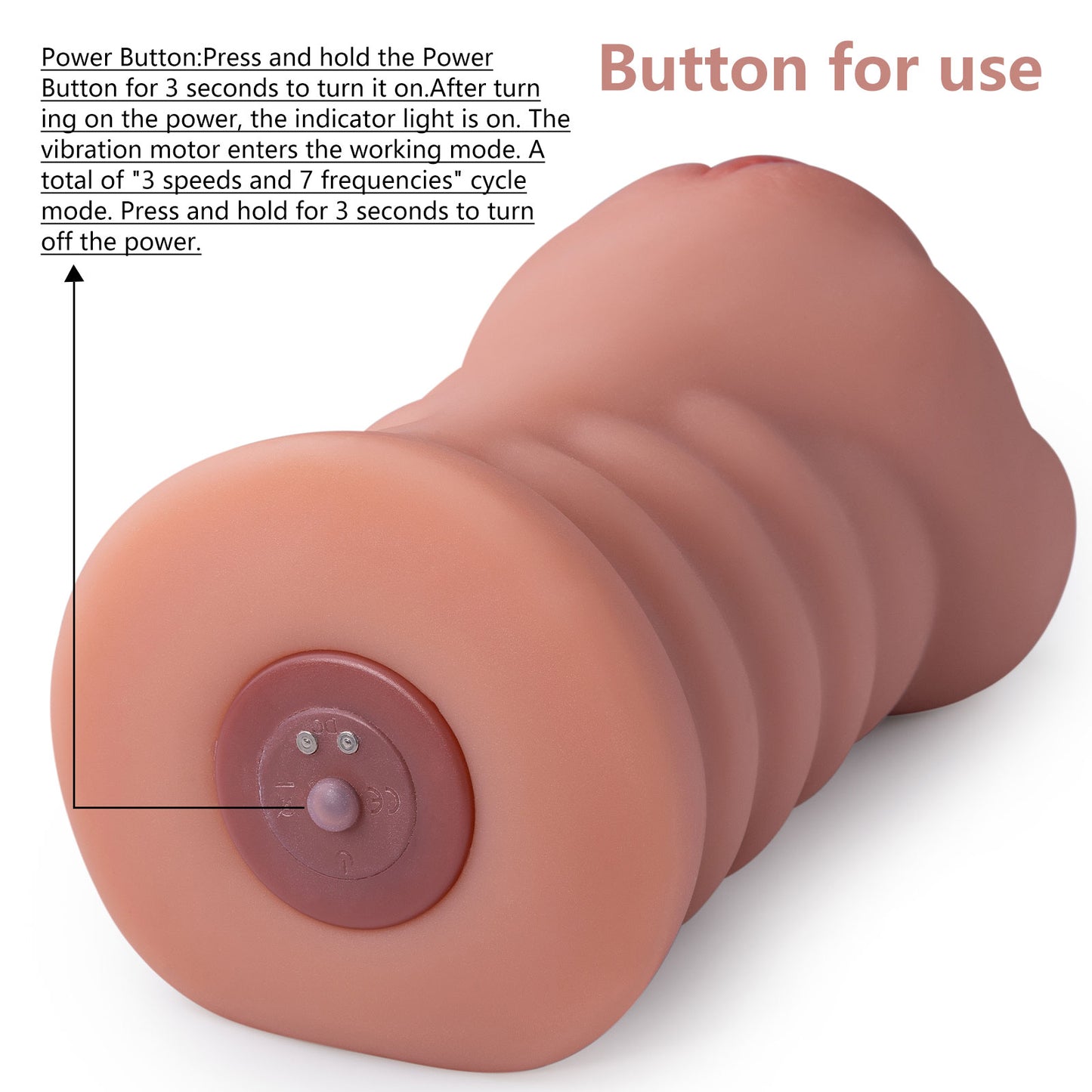 Rechargeable male masturbator