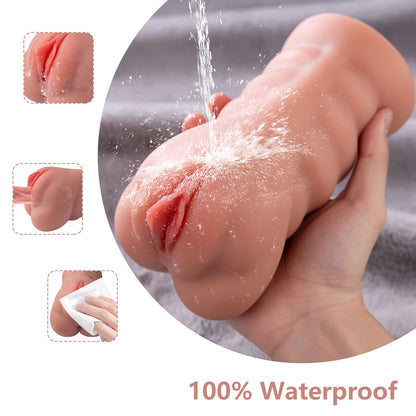 Water-washable display of male sex toys