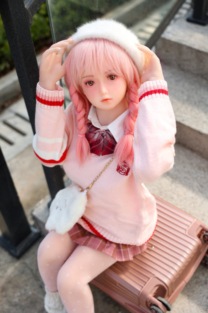 148cm/58.27 Gentle And Cute Tpe Sex Doll, With Small Breasts Realistic Adult Doll