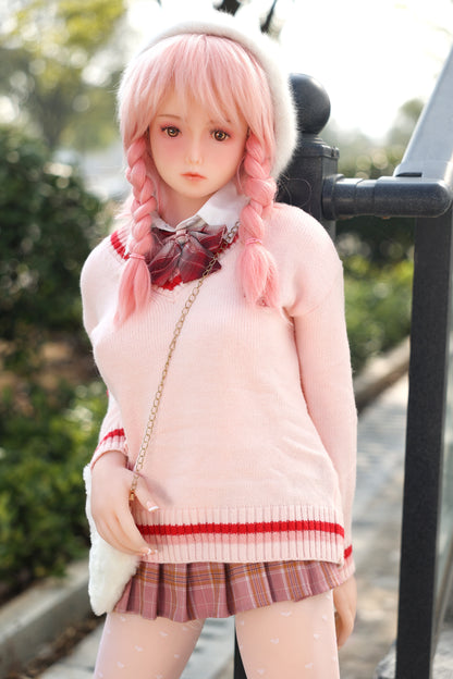 148cm/58.27 Gentle And Cute Tpe Sex Doll, With Small Breasts Realistic Adult Doll