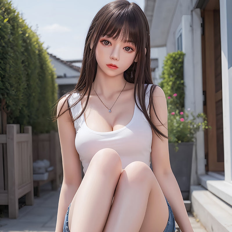 125cm/49.21in Real Sex Doll for Men – Mini Sex Dool Summer Casual Edition