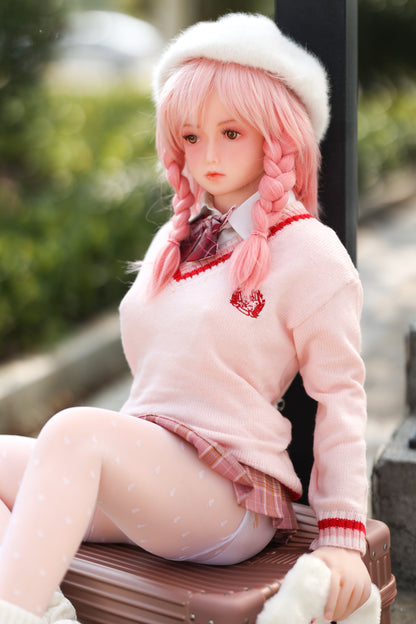 148cm/58.27 Gentle And Cute Tpe Sex Doll, With Small Breasts Realistic Adult Doll