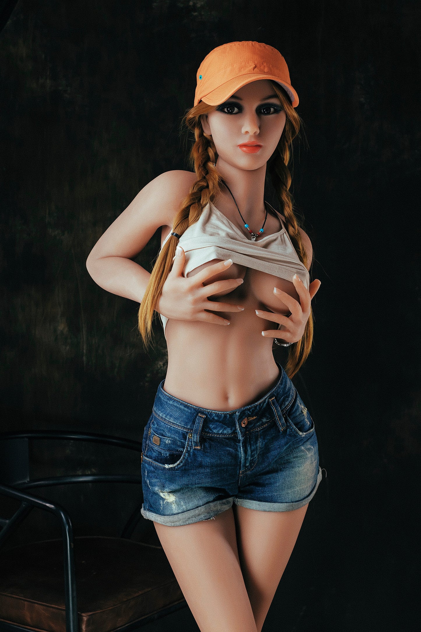 166cm/65.35in Blowjob Doll Blonde Yoga Instructor Full Sized Sex Doll