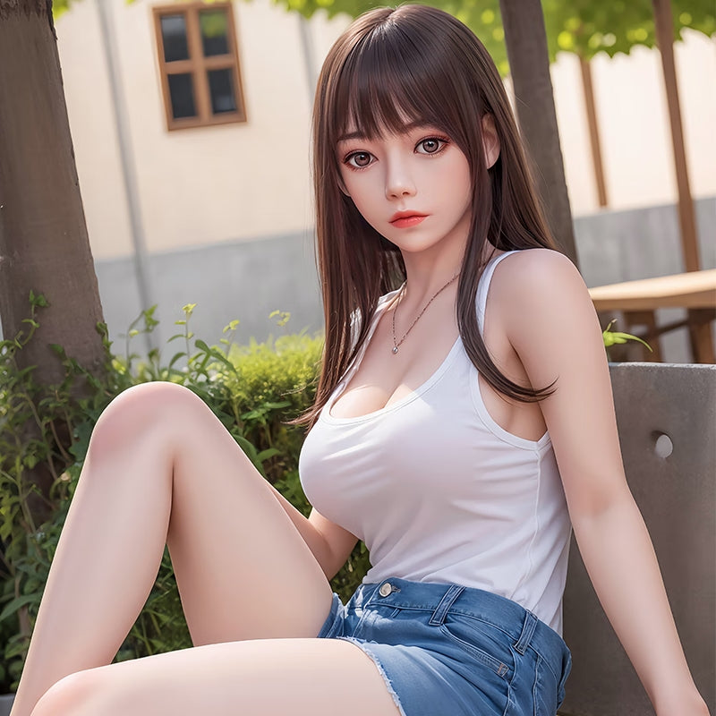 125cm/49.21in Real Sex Doll for Men – Mini Sex Dool Summer Casual Edition