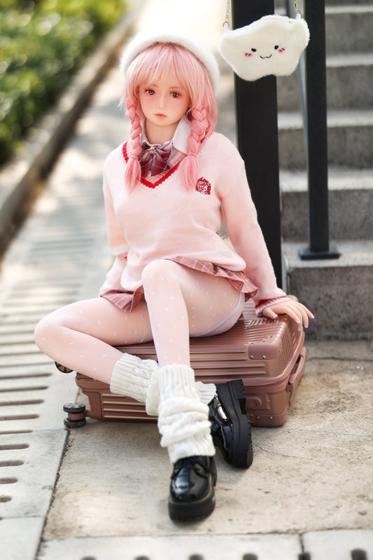 148cm/58.27 Gentle And Cute Tpe Sex Doll, With Small Breasts Realistic Adult Doll