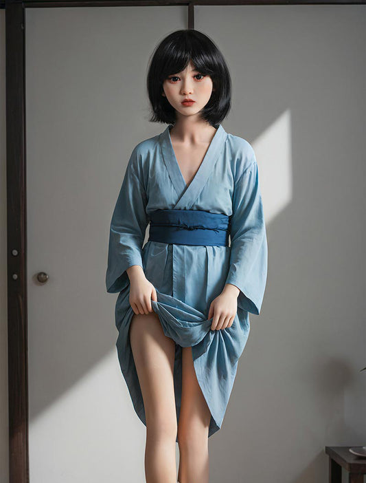 132cm/51.97in flat-chested girl Realistic Sex Doll - Mini Sex Dolls for Ultimate Pleasure | Sexye Doll HWC22