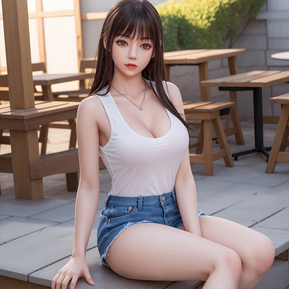 125cm/49.21in Real Sex Doll for Men – Mini Sex Dool Summer Casual Edition